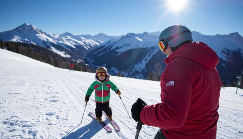 Crans-Montana scuola di sci verso il tutto esaurito sulla neve
