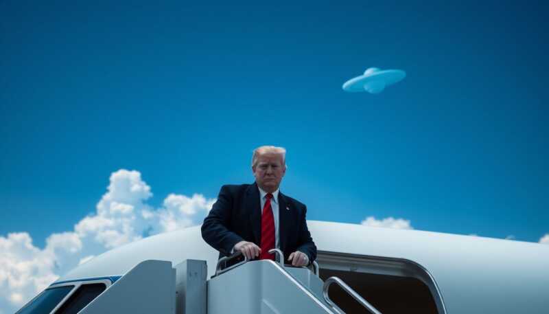 Donald Trump promette trasparenza totale su documenti segreti UFO e alieni
