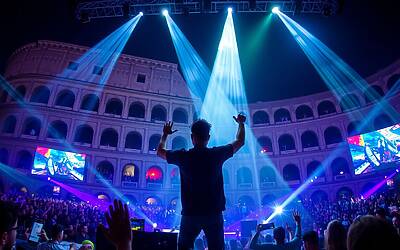 Gabry Ponte protagonista della cerimonia di chiusura delle Olimpiadi Milano Cortina