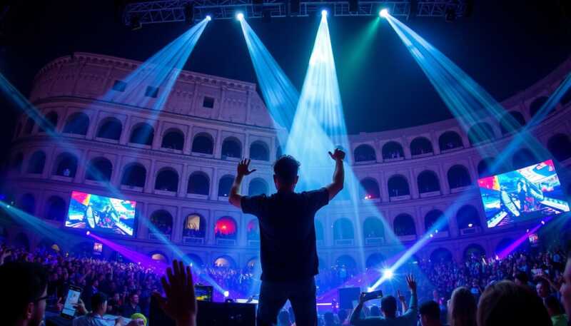 Gabry Ponte protagonista della cerimonia di chiusura delle Olimpiadi Milano Cortina