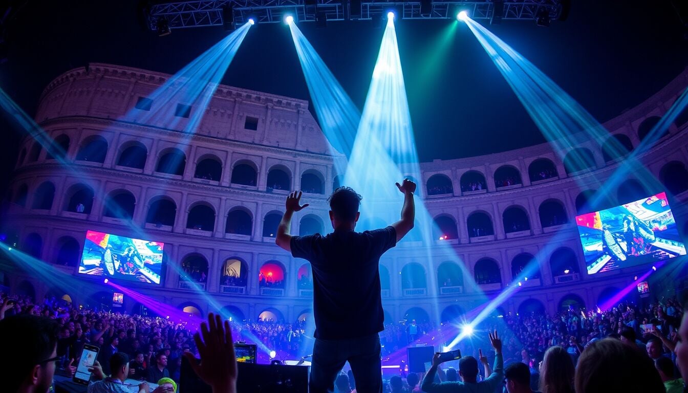 Gabry Ponte protagonista della cerimonia di chiusura delle Olimpiadi Milano Cortina