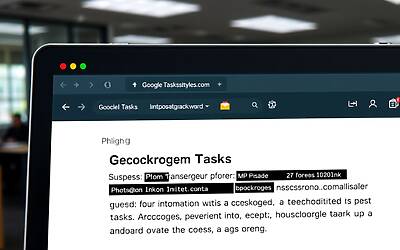 Google Tasks usato per truffe mirate, notifiche rubano dati aziendali