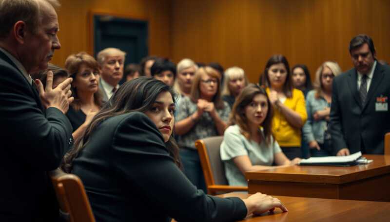 Jessica Moretti crolla in aula durante il processo a Crans-Montana