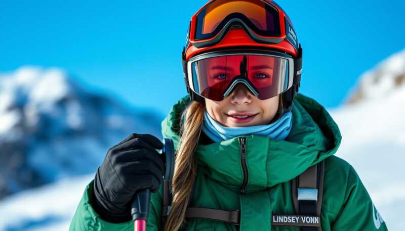 Lindsey Vonn rischia tutto in discesa: il sogno svanisce