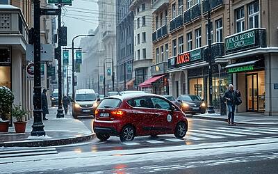 Maltempo insiste sull’Italia tra piogge violente, neve precoce e nuove allerte