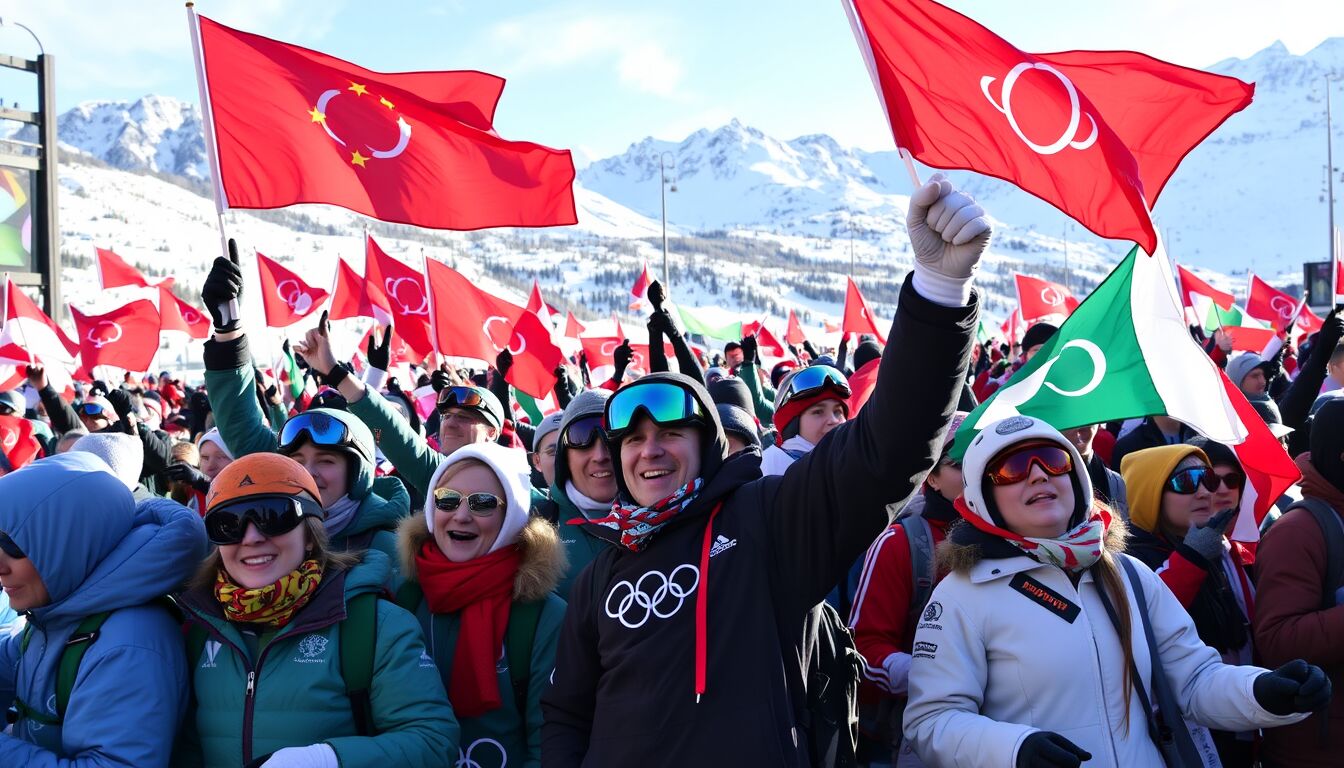 Milano Cortina Olimpiadi record in tv seguite da due terzi italiani