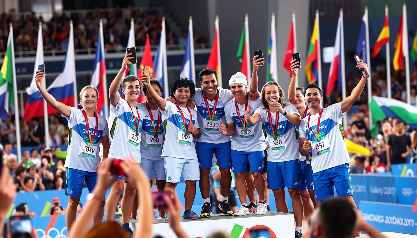 Olimpiadi spiegato il fenomeno del victory selfie tra atleti