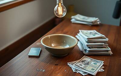 Pensionato italiano con 1200 euro al mese fatica a mantenere famiglia