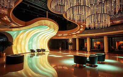 Sanremo mostra la nuova scenografia Ariston e il suo significato simbolico