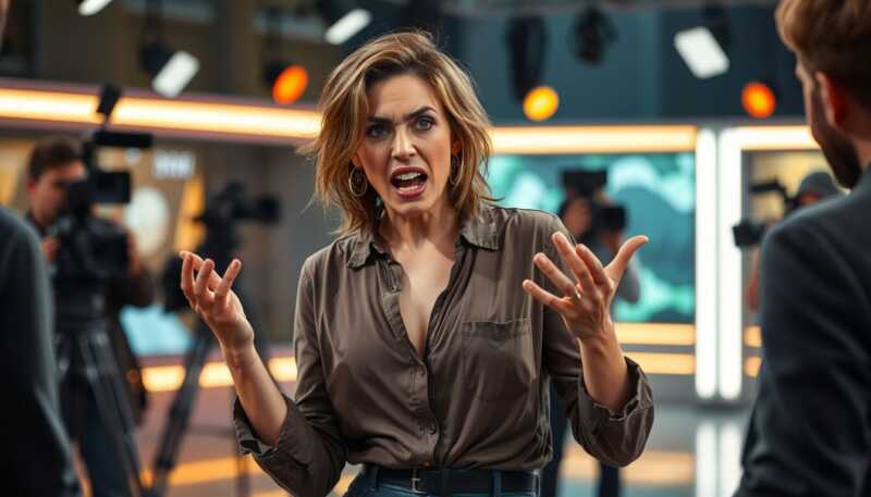 Adriana Volpe furiosa al GfVip minaccia l’addio in diretta