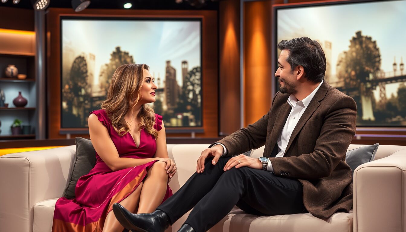 Alessandra Celentano e Rudy Zerbi a Verissimo, rivelazioni su amore e età