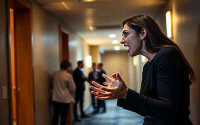 Antonella Elia in hotel agita la vigilia del Grande Fratello Vip