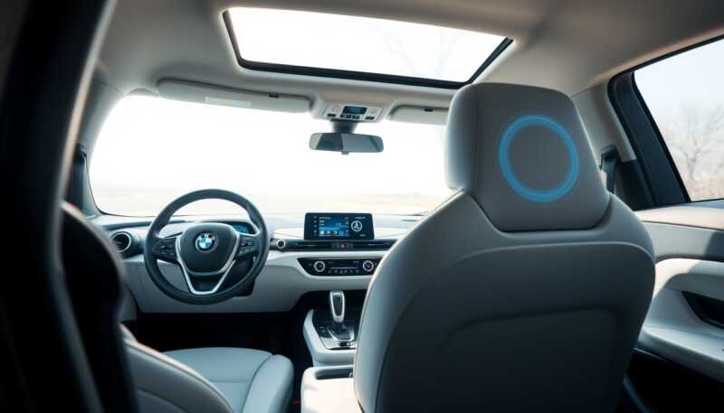 BMW i3 trasforma il comfort a bordo con tecnologia avanzata per aria pulita e benessere del guidatore