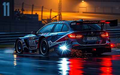 BMW M3 Touring protagonista assoluta alla 24 Ore del Nürburgring dopo la nascita come semplice scherzo social