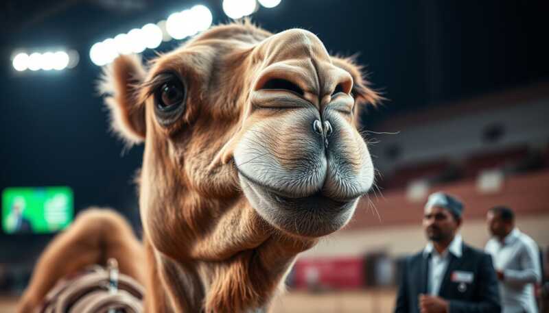 Camel Beauty Show in Oman esplode lo scandalo tra filler, botox e silicone su cammelli squalificati