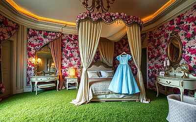 Chiara Ferragni sorprende Vittoria con suite di lusso a tema Alice nel Paese delle Meraviglie e prezzo record