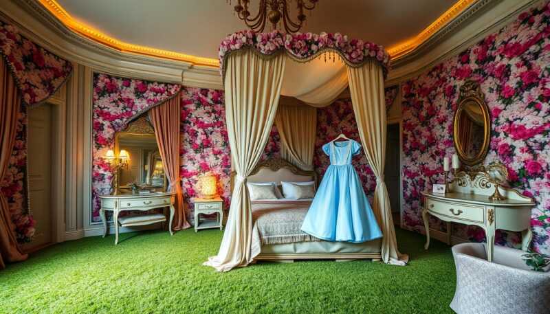 Chiara Ferragni sorprende Vittoria con suite di lusso a tema Alice nel Paese delle Meraviglie e prezzo record