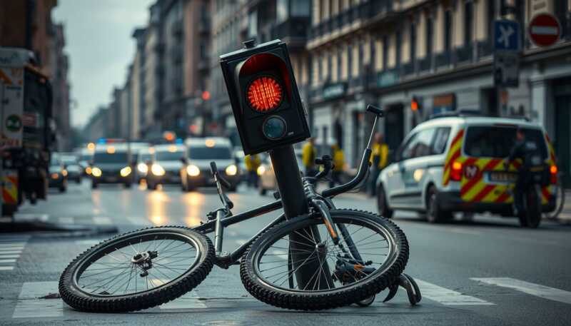 Ciclista travolta a Milano lotta tra la vita e la morte dopo un grave incidente stradale