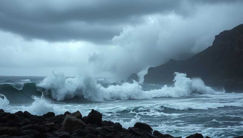 Ciclone Erminio investe l’Italia con venti tempestosi e mareggiate: le previsioni meteo dettagliate per Pasqua