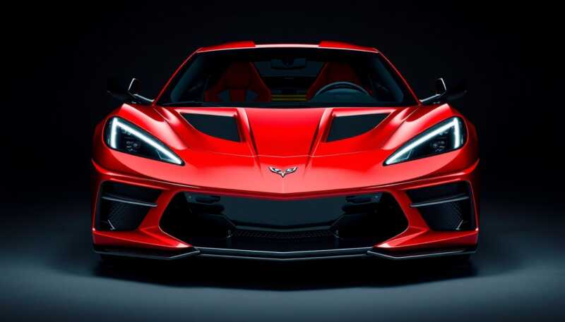 Corvette C8 debutta con inedito motore V8 6,7 litri ad alte prestazioni per la gamma sportiva