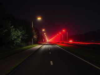 Danimarca sperimenta luci rosse notturne sulle strade per ridurre inquinamento luminoso e consumi energetici