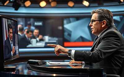 Del Debbio smonta in diretta il negoziante musulmano che difende le violenze su moglie e figlia