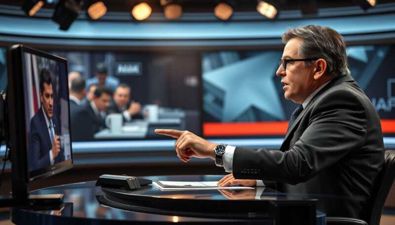 Del Debbio smonta in diretta il negoziante musulmano che difende le violenze su moglie e figlia