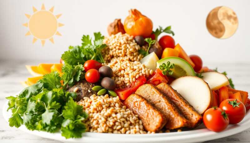 Dieta mediterranea personalizzata nuova piramide sincronizzata con orologio biologico