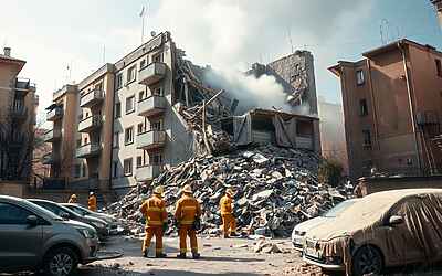Esplosione bombola gpl a Roma, palazzina crolla: due feriti gravi e decine di residenti sfollati