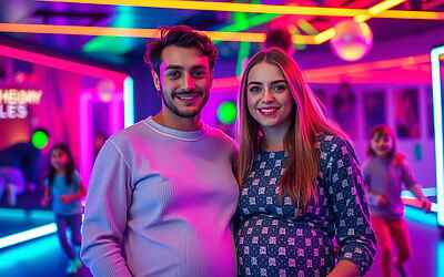 Fedez alla festa di Leone con Giulia Honegger, spuntano nuove foto