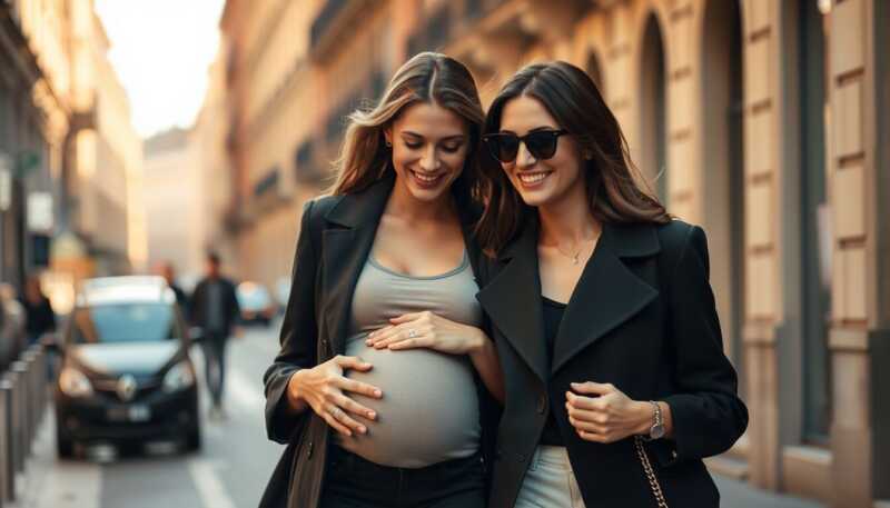 Fedez e Giulia Honegger in dolce attesa, Chiara Ferragni informata