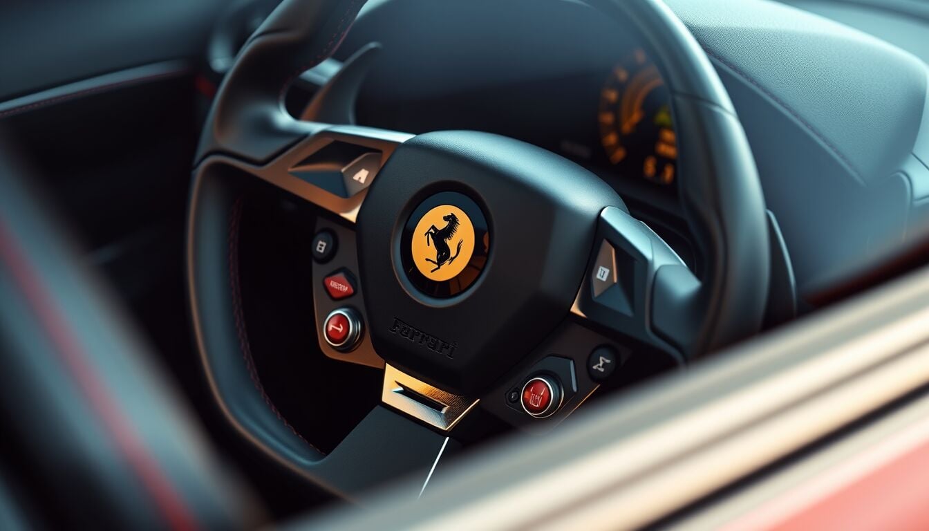 Ferrari introduce nuovo volante con tasti fisici disponibile anche per modelli già immatricolati