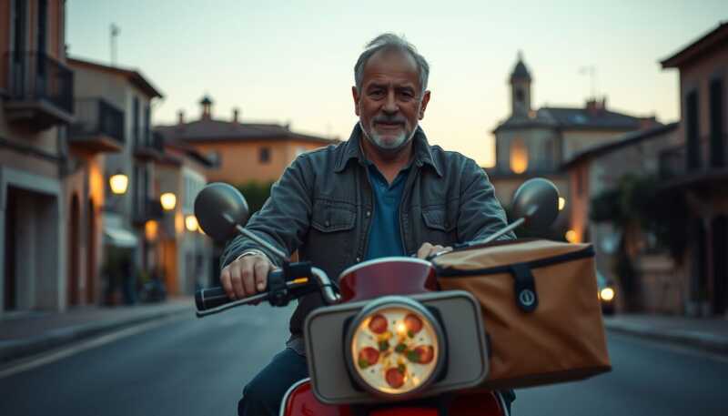 Filippo Nardi diventa rider e accusa i ricchi di zero mance