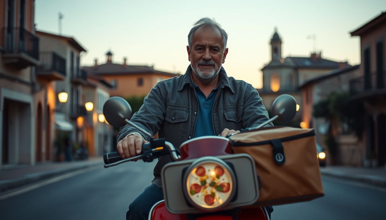 Filippo Nardi diventa rider e accusa i ricchi di zero mance