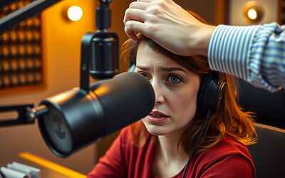 Giorgia Meloni si infuria con Fedez in diretta: il fuori onda