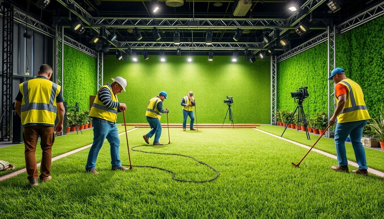 Grande Fratello Vip interrotto in diretta per lavori nel giardino