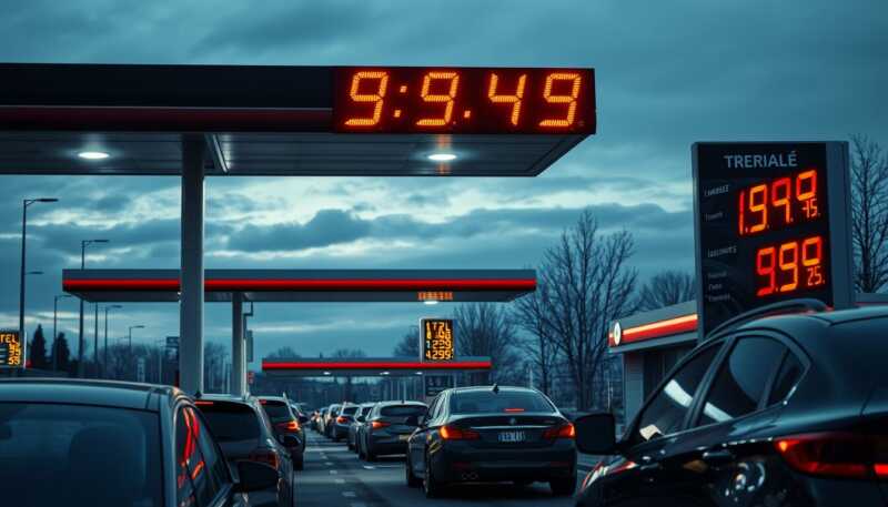 Guerra in Medio Oriente fa impennare gas, carburanti e bollette fisse