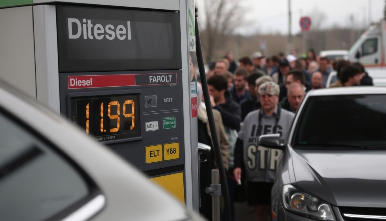 Guerra in Medio Oriente fa impennare i prezzi del gasolio ai distributori