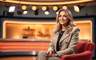 Ilary Blasi risponde alle domande di Lucarelli sulle nuove nozze