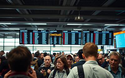 Iran paralizza i cieli europei tra ritardi record e cancellazioni