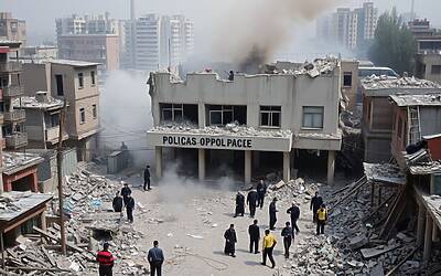 Iran, raid devastante su commissariato Teheran provoca morti e dispersi