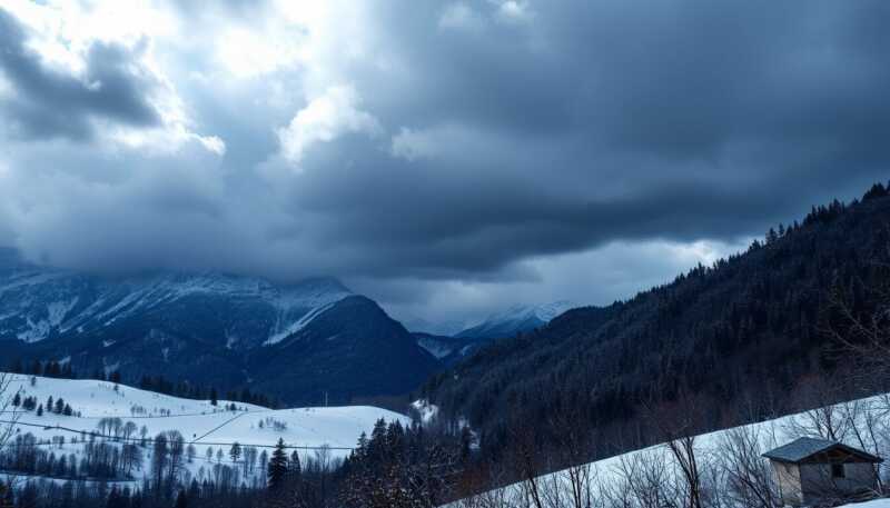 Italia investita da brusco calo termico con temperature giù di oltre 10 gradi da metà settimana