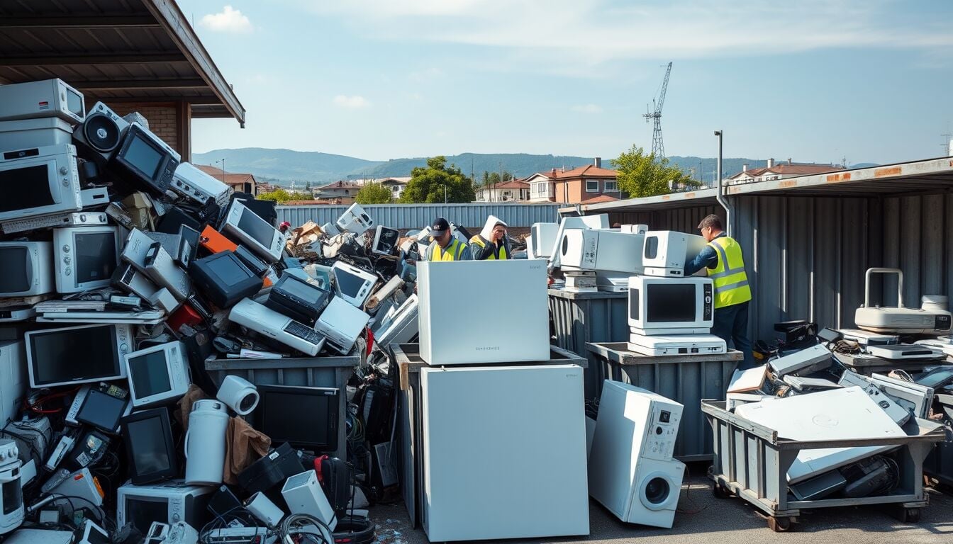 Italia RAEE aumenta la raccolta di rifiuti elettronici e supera il traguardo delle 100 tonnellate