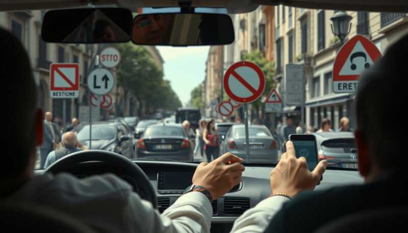 Italiani al volante distratti e indisciplinati aumentano incidenti e rischi sulla sicurezza stradale
