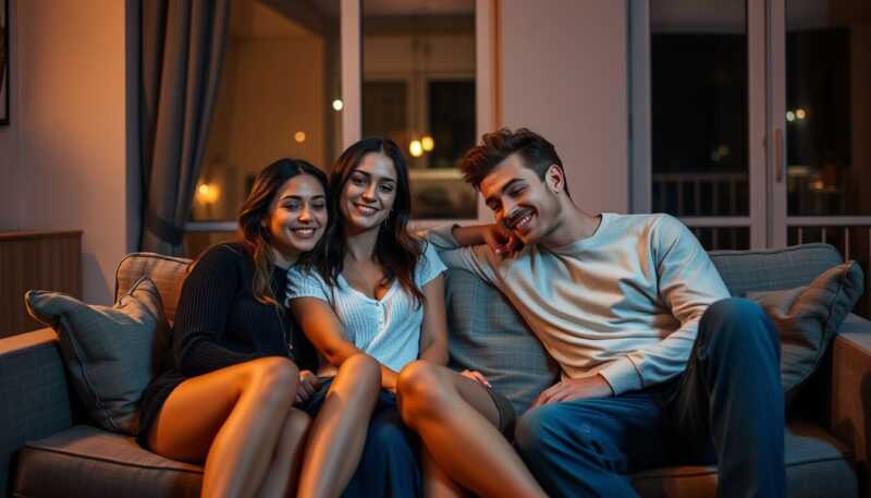 Italiani e sesso, cresce il fenomeno dei rapporti a tre nelle coppie stabili, giovani donne più precoci