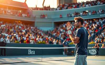 Jannik Sinner protagonista di raro fair play in campo, concede il punto a Moutet dopo il dubbio colpo
