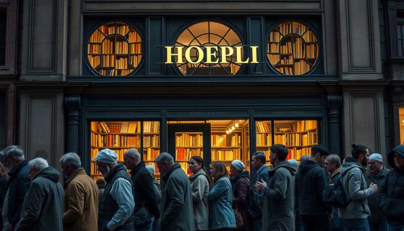 Lavoratori in vetrina alla Hoepli la protesta contro i licenziamenti accende il dibattito pubblico