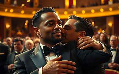 Michael B. Jordan emoziona il pubblico con abbraccio commosso a DiCaprio