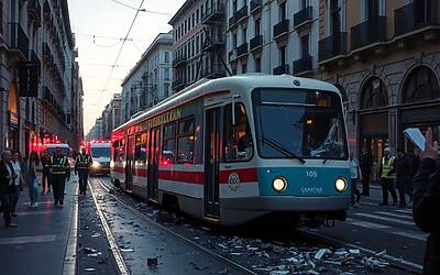 Milano, procura esamina la relazione dei vigili sul grave incidente tram