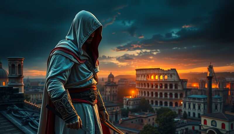 Netflix lancia serie Assassin’s Creed ambientata nell’antica Roma